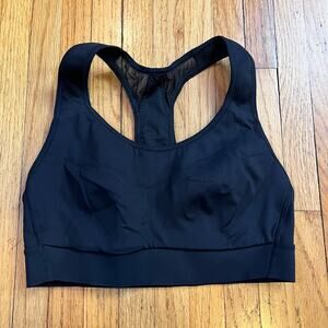 Athleta Sports Bra Size 32 B/C Hustle Supersonic Black 531110